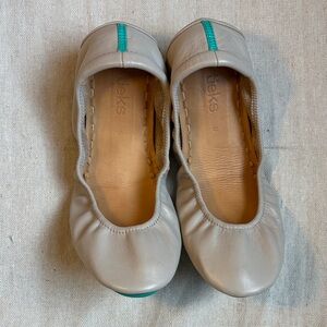 Tieks Taupe Ballet Flats